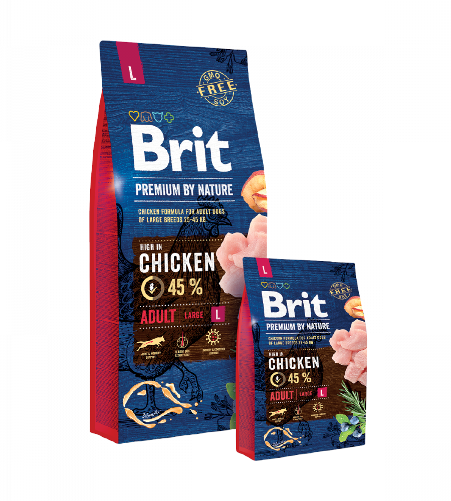 AC BRIT PREMIUM BY NATURE ADULT L 15 kg