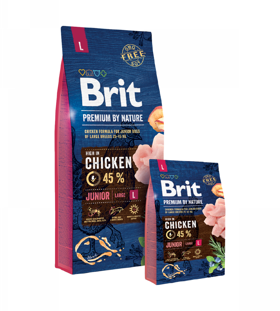 AC BRIT PREMIUM BY NATURE JUNIOR L 15 kg