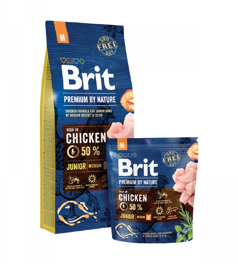 AC BRIT PREMIUM BY NATURE JUNIOR M 15 kg