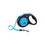 FLEXI NEW NEON AUTOMATSKI POVODAC TRAKA M DO 25 kg PLAVI 5m