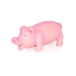 Latex prase 20cm ruzicasto