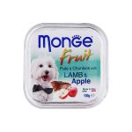 MONGE FRUIT 100 g Janjetina Jabuka
