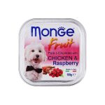 MONGE FRUIT 100 g Piletina Malina